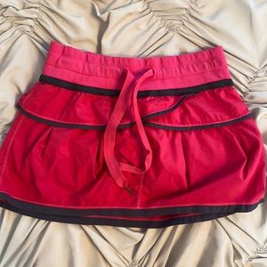 “vintage” hot pink lululemon skirt